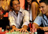 people having fun at the palms casino