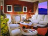 The Parlor Suite at the Wynn Hotel and Casino features a spacious living area.